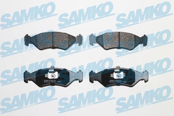 Brake Pad Set, disc brake 5SP625