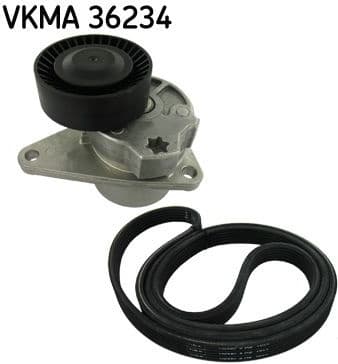 V-ribbed Belt Set VKMA 36234 - image 2