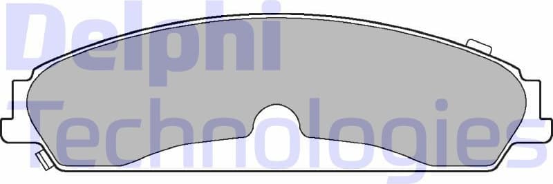 Brake Pad Set, disc brake LP3216