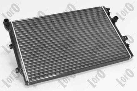 Radiator, engine cooling LORO 053-017-0065