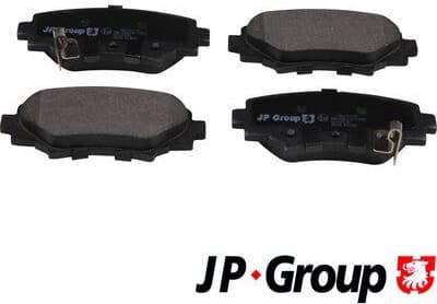 Brake Pad Set, disc brake JP 3863701110