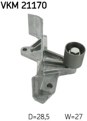Deflection Pulley/Guide Pulley, timing belt VKM 21170 - image 2