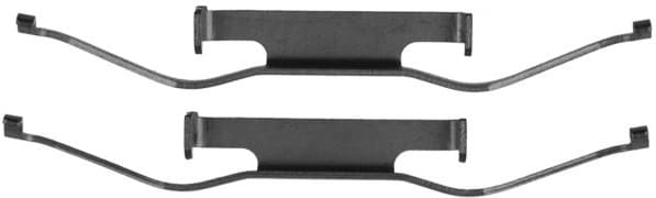 Accessory Kit, disc brake pad PFK534 - image 2