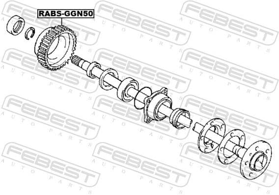Sensor Ring, ABS RABS-GGN50 - image 2