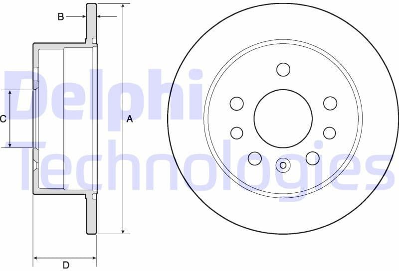 Brake Disc BG2879