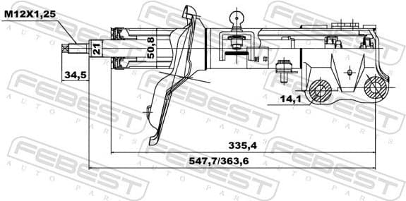 Shock Absorber 04660895FR - image 2