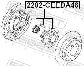 Wheel Hub 2282-CEEDA46 - image 2