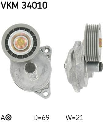 Tensioner belt VKM34010 - image 3