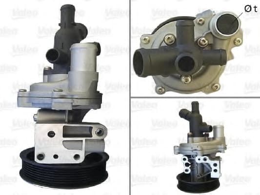 Water Pump, engine cooling 506789