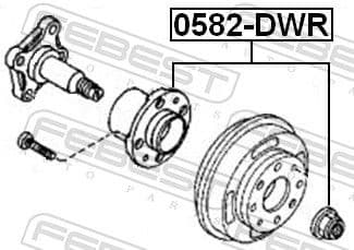 Wheel Hub 0582-DWR - image 2
