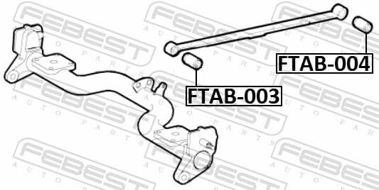 Bushing, leaf spring FTAB-003 - image 2