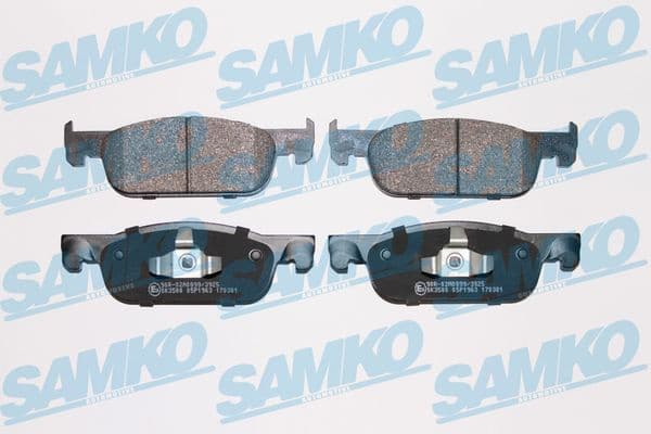 Brake Pad Set, disc brake 5SP1963