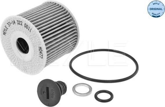 Oil Filter MEYLE-ORIGINAL: True to OE. 37-14 322 0011