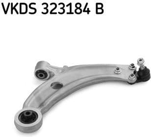 Control/Trailing Arm, wheel suspension VKDS 323184 B