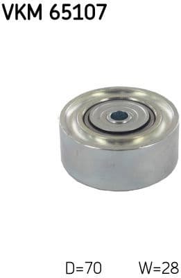 Deflection/Guide Pulley, V-ribbed belt VKM65107 - image 2