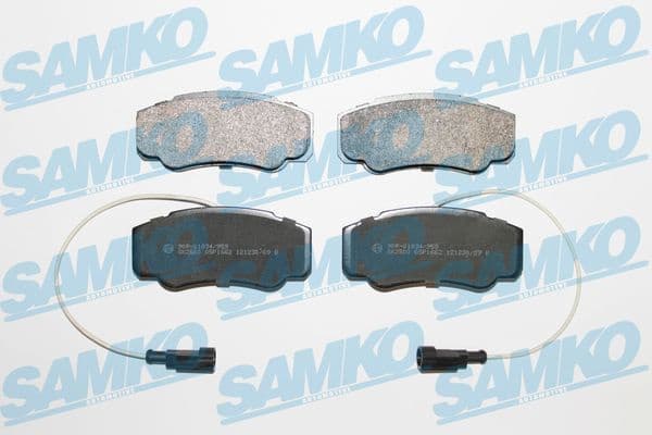 Brake Pad Set, disc brake 5SP1662