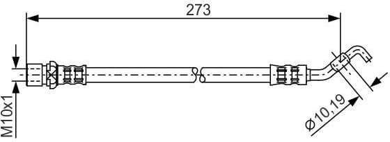 Brake Hose 1 987 476 270