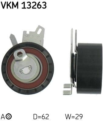 Tensioner Pulley, timing belt VKM 13263 - image 2