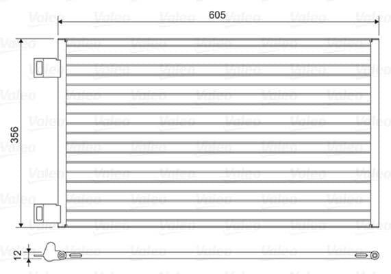 Condenser, air conditioning 822553