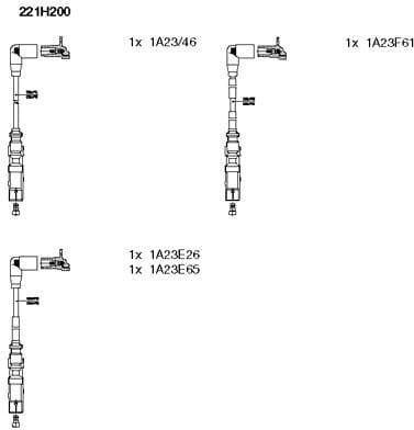 Ignition Cable Kit 221H200
