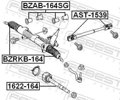 Bellow, steering BZRKB-164 - image 2