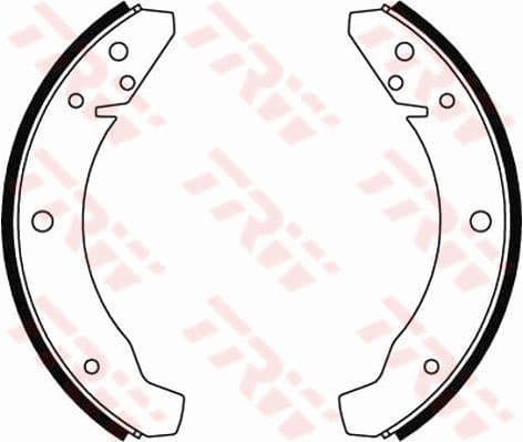 Brake Shoe Set GS8025 - image 2