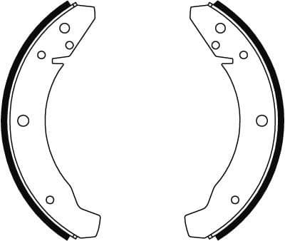 Brake Shoe Set GS8025 - image 3