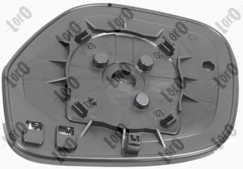 Mirror Glass, exterior mirror LORO 0543G02