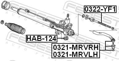 Tie Rod End 0321-MRVLH - image 2