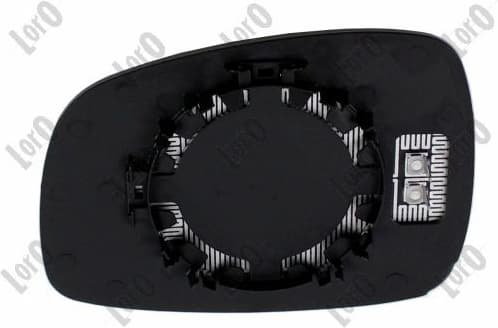 Mirror Glass, exterior mirror LORO 3703G02 - image 2
