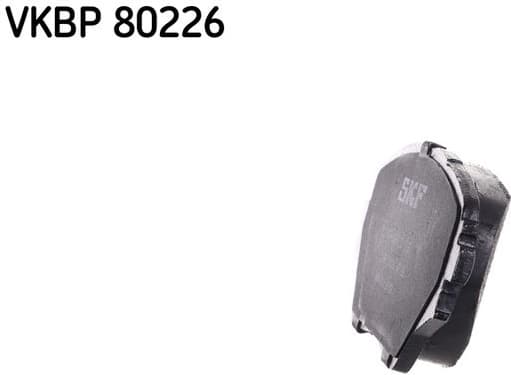 Brake Pad Set, disc brake VKBP80226 - image 2