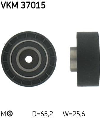 Belt Tensioner, V-ribbed belt VKM 37015 - image 2