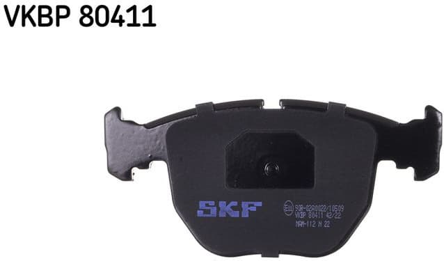 Brake Pad Set, disc brake VKBP80411