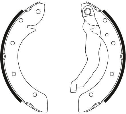 Brake Shoe Set GS8528 - image 4