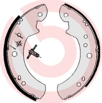 Brake Shoe Set ESSENTIAL LINE S 24 512