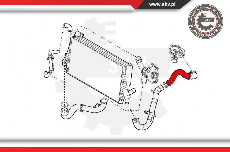 Charge Air Hose 24SKV960 - image 4