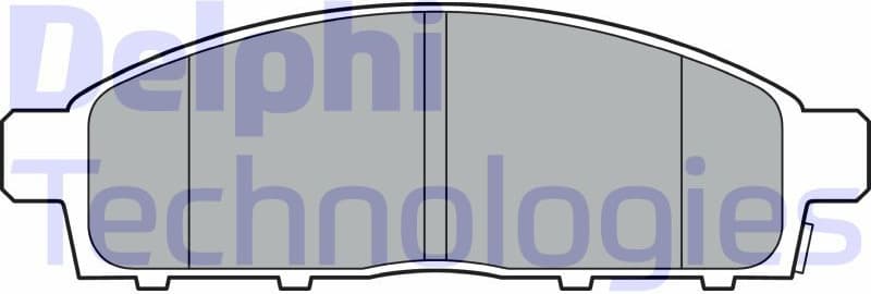Brake Pad Set, disc brake LP3313