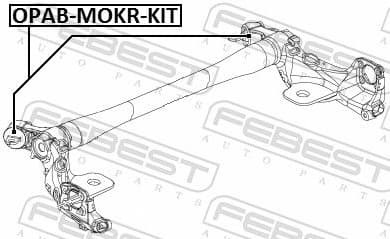 Repair Kit, axle beam OPAB-MOKR-KIT - image 2