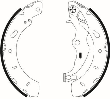 Brake Shoe Set 91079800 - image 2