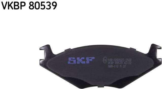 Brake Pad Set, disc brake VKBP80539