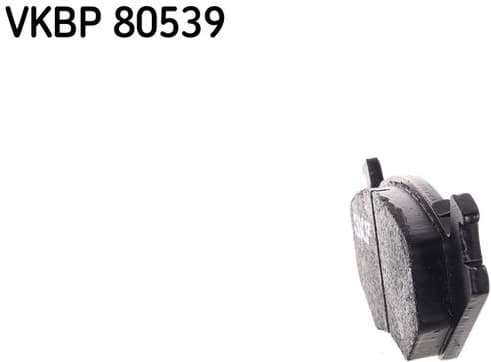 Brake Pad Set, disc brake VKBP80539 - image 4
