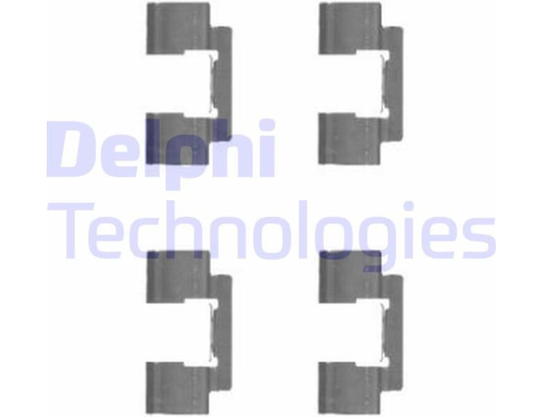 Accessory Kit, disc brake pad LX0481