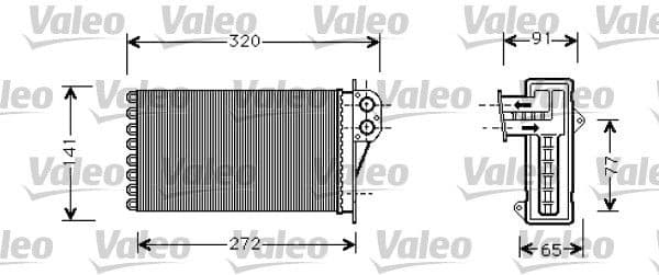 Heat Exchanger, interior heating 812221