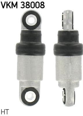 Belt Tensioner, V-ribbed belt VKM 38008 - image 2