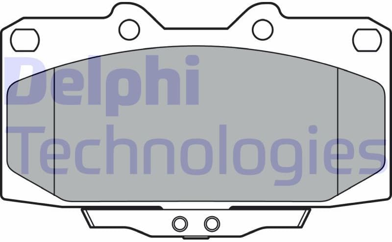 Brake Pad Set, disc brake LP3409