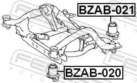 Bushing, axle beam BZAB-021 - image 2