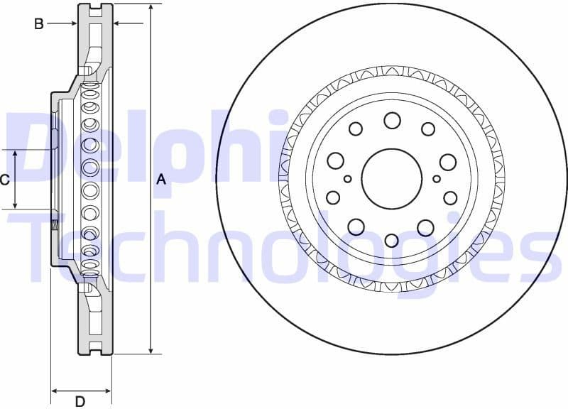 Brake Disc BG9186C