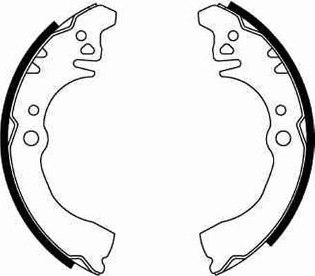Brake Shoe Set GS8648 - image 3