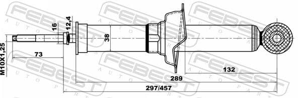Shock Absorber 04658544R - image 2