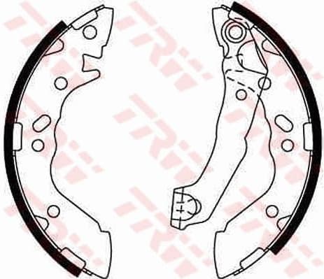 Brake Shoe Set GS8659 - image 2